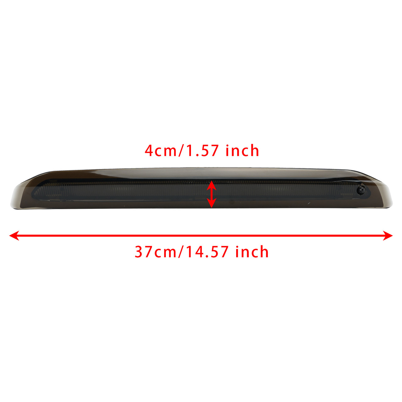 Rear High Mounted Brake Lamp Light Black For Ford Kuga Mk2 2012-2020