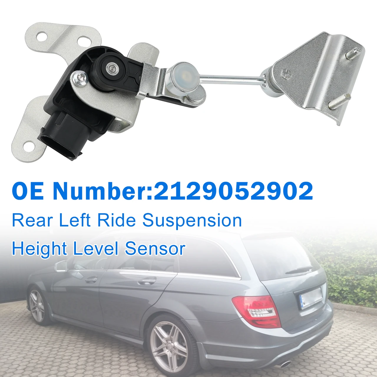 Rear Left Height Level Sensor 2129052902 For Mercedes C-Class W204 E-Class W212