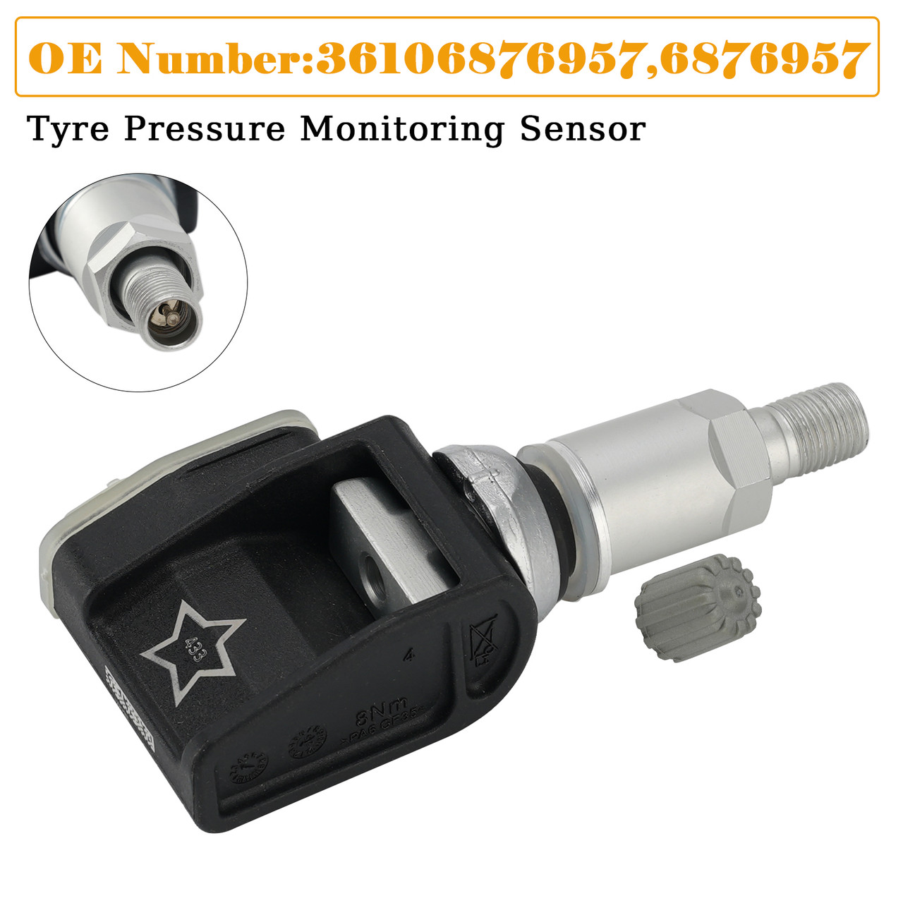 Tyre Pressure Monitoring Sensor For BMW 5 6 7 8 Series G30 G01 G02 G05 M3 M4
