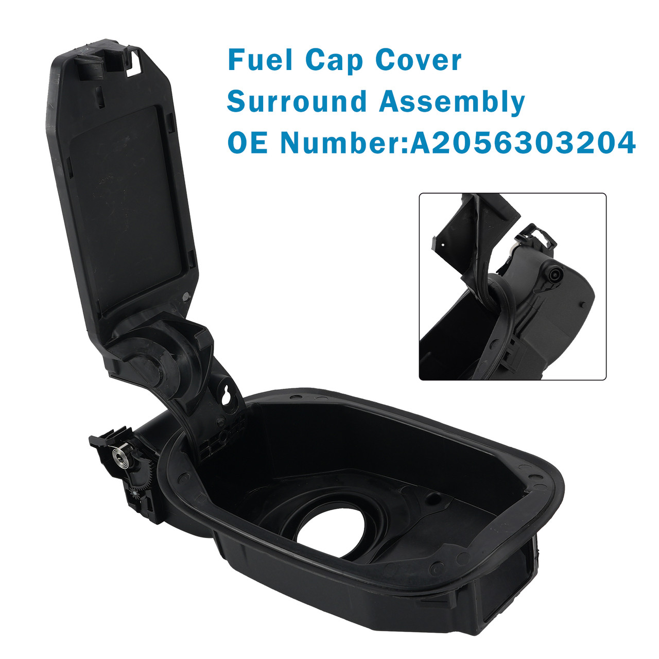 Fuel Cap Cover Surround Assembly A2056303204 For Mercedes-Benz C Class W205