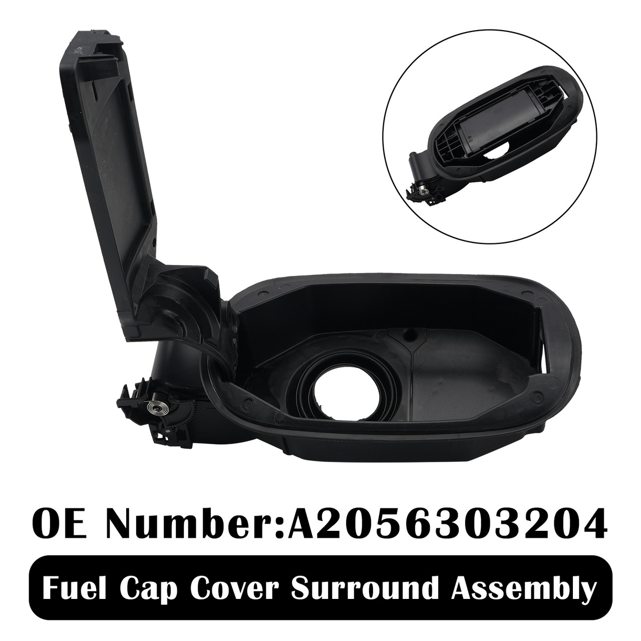 Fuel Cap Cover Surround Assembly A2056303204 For Mercedes-Benz C Class W205