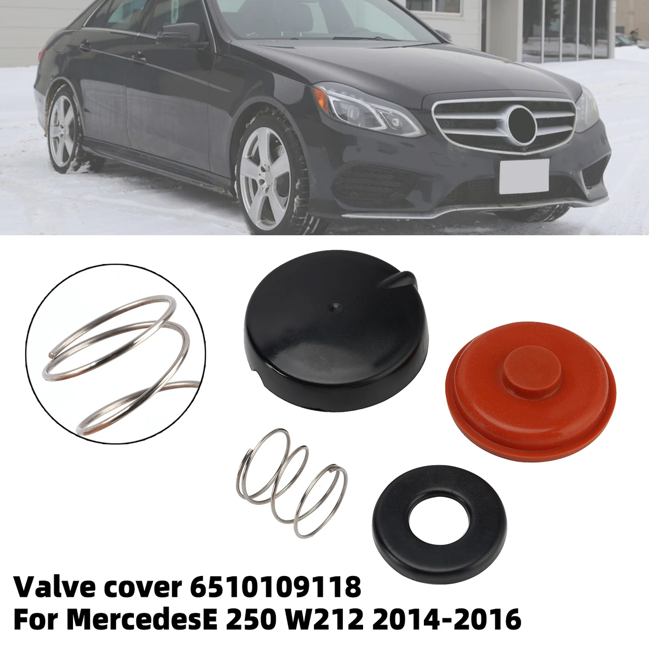 Valve Cover 6510109118 For Mercedes E250 W212 2014-2016