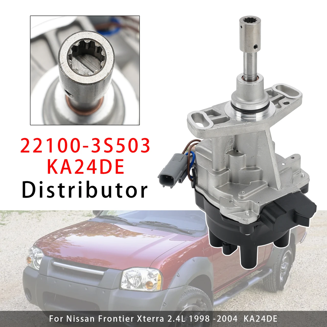Ignition Distributor 22100-3S503 For Nissan Frontier Xterra 1998-2004