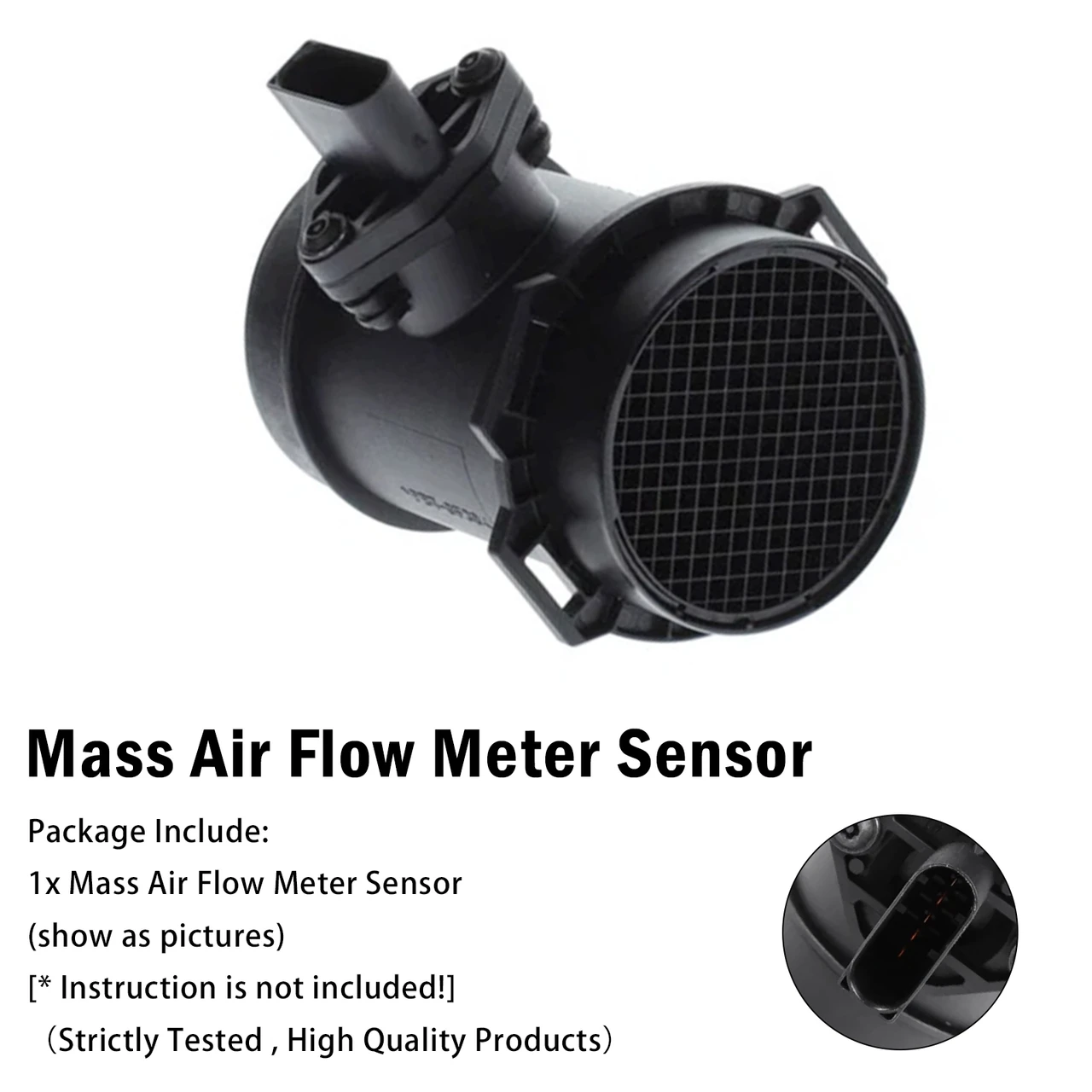 Mass Air Flow Meter Sensor For BMW 7 Series E38 735i iL 1998-2001 13621433566