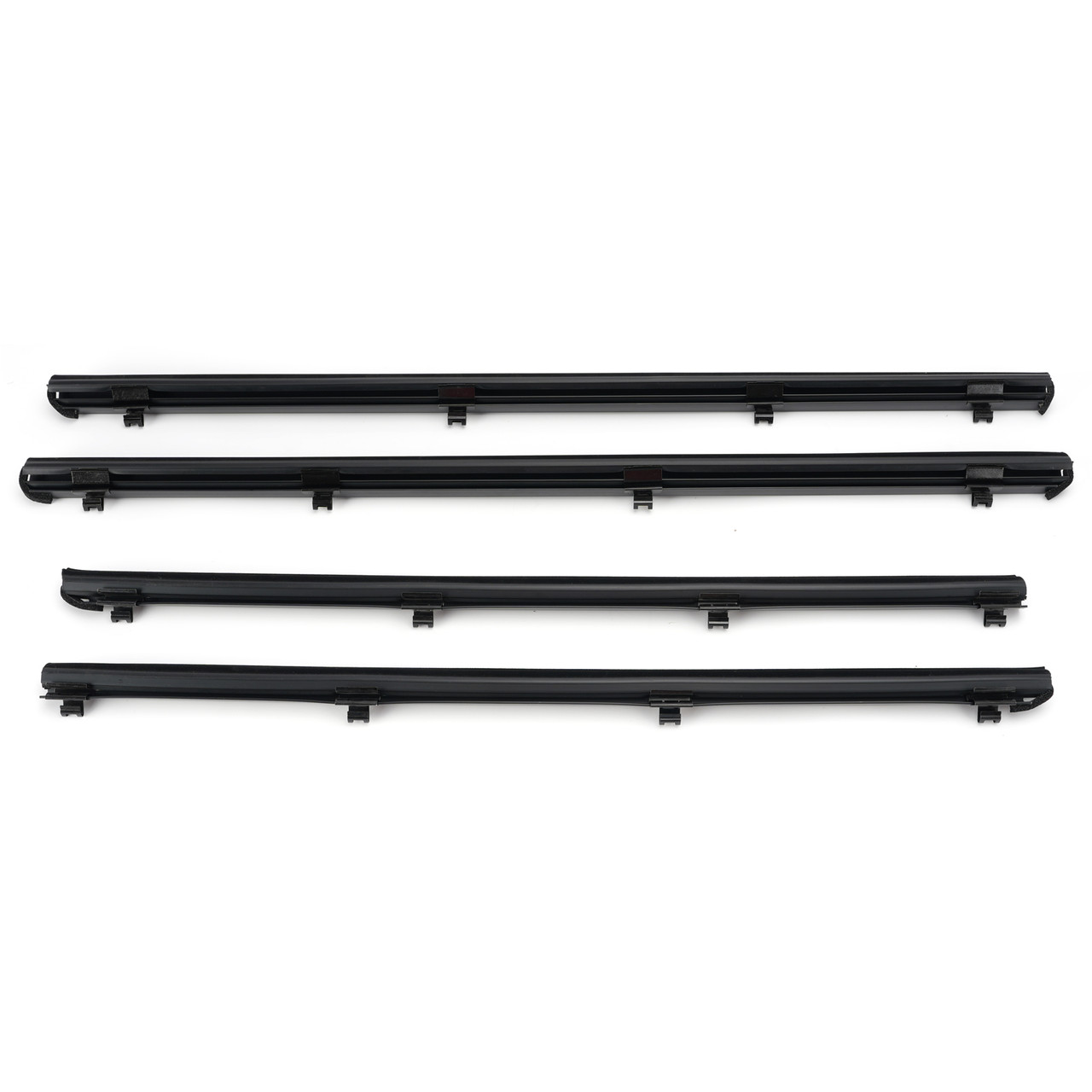 4Pcs Inner Door Glass Weatherstrip For Lexus RX350 RX450h 2010-2015