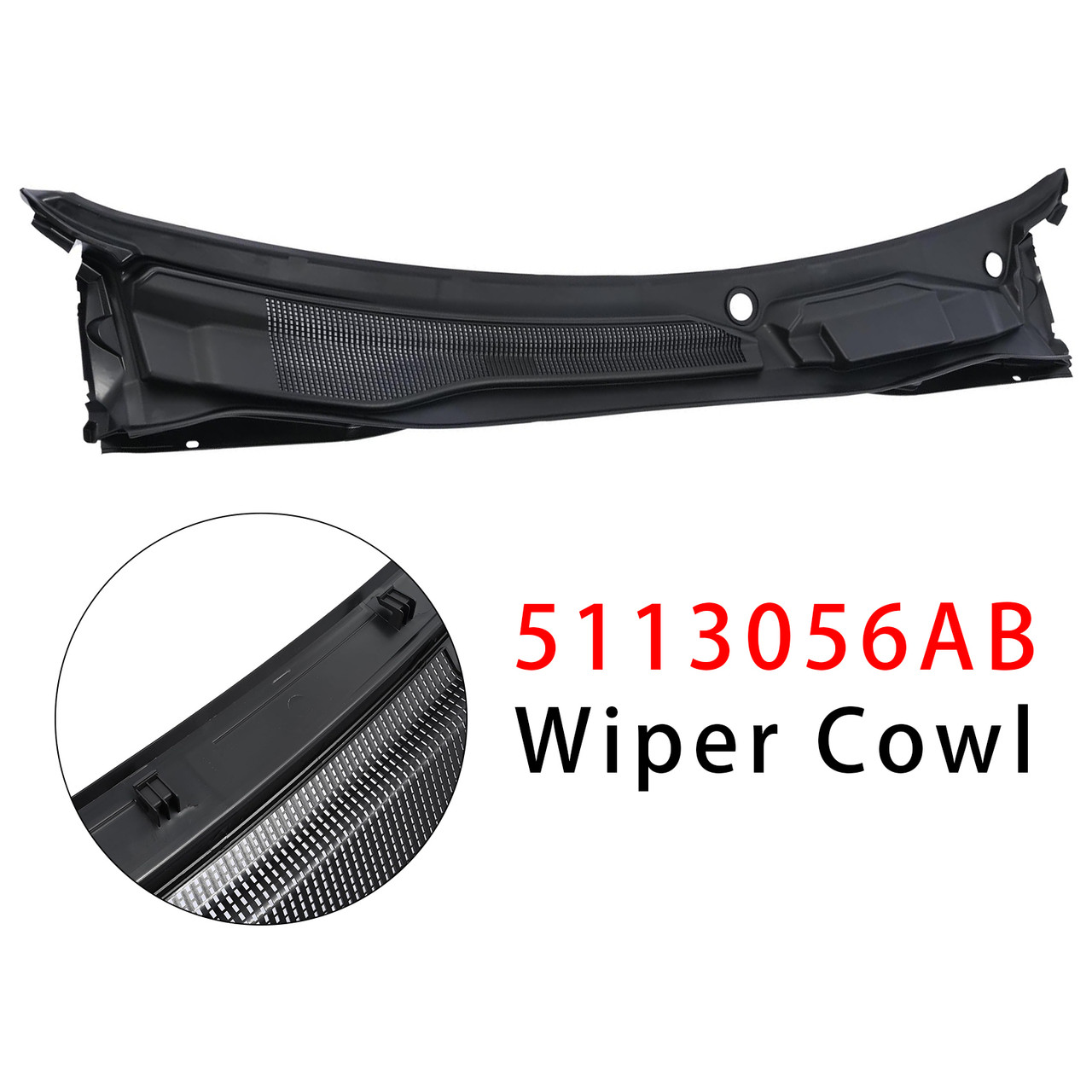 Wiper Cowl Panel 5113056AB For Chrysler Town & Country Caravan 2008-2016 LHD