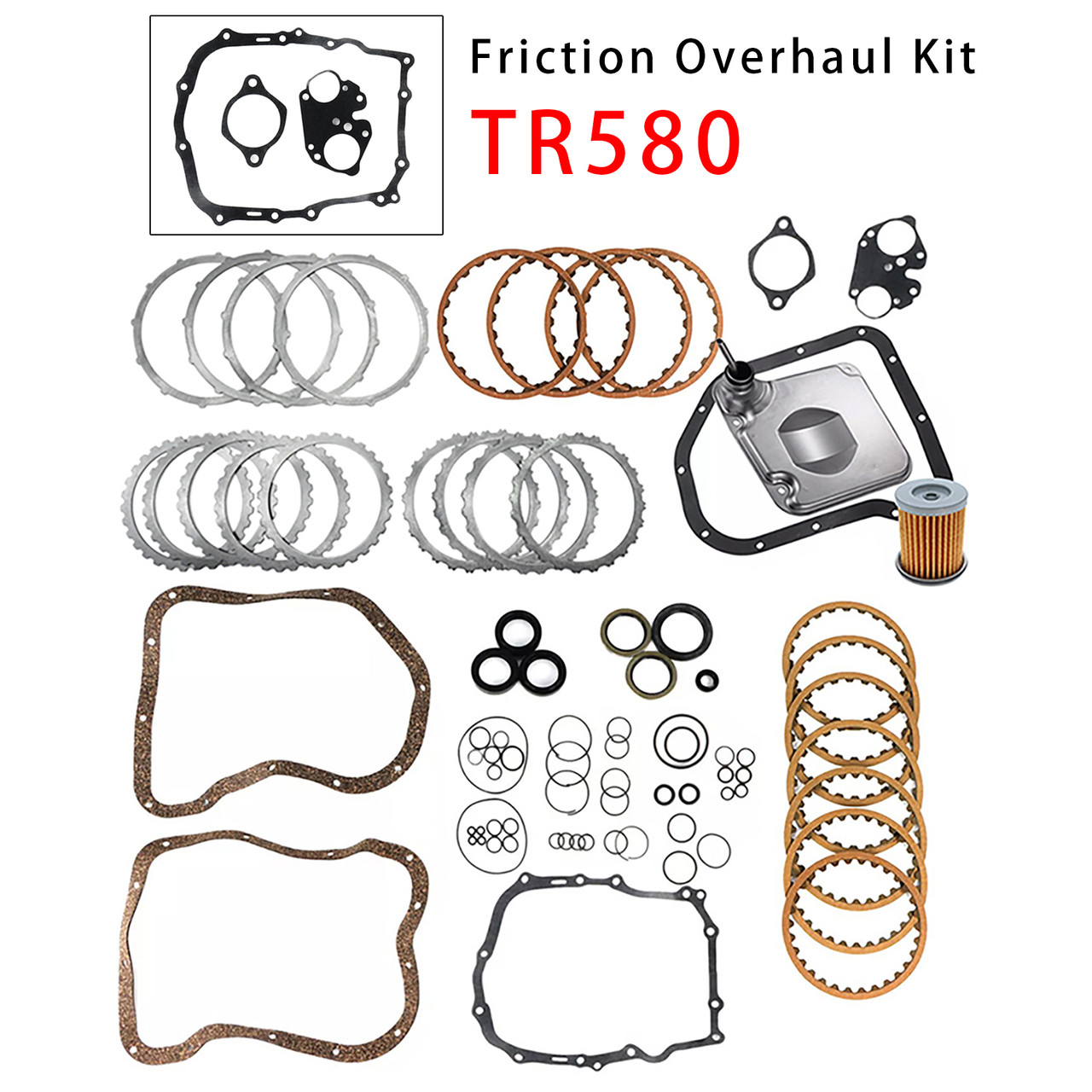 TR580 Transmission Friction Overhaul Rebuild Kit For Impreza Outback Forester