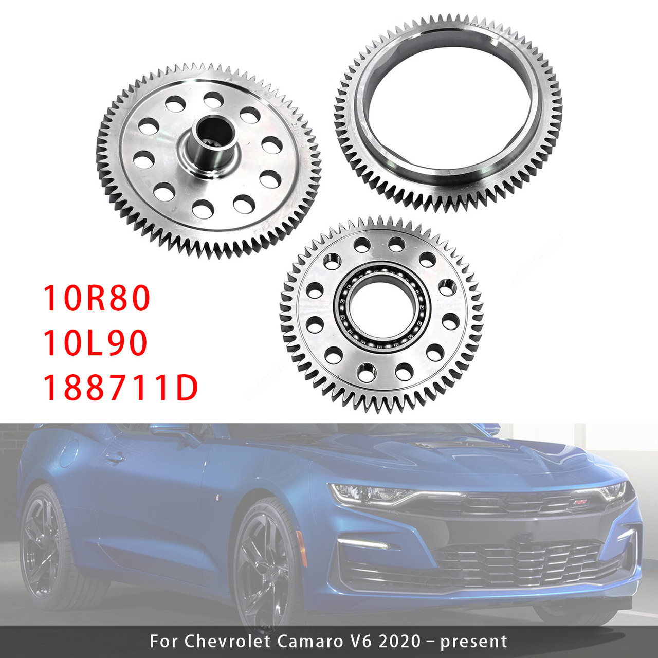 10R80 10L90 Auto Transmission Oil Pump Drive Gear Set For Ford Cadillac 188711D