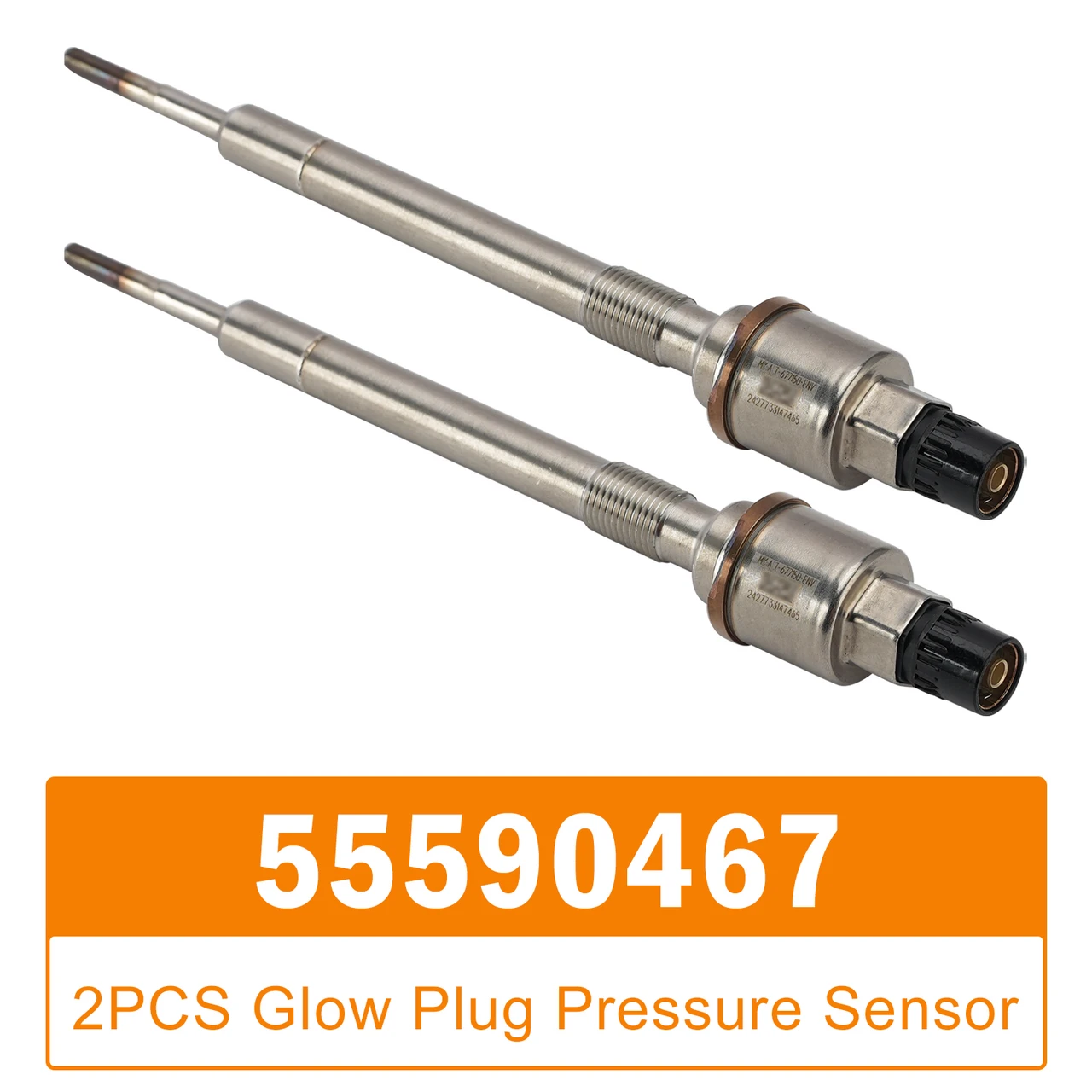 2PCS Glow Plug Pressure Sensor 55590467 for Vauxhall Astra Insignia 2.0CDTi