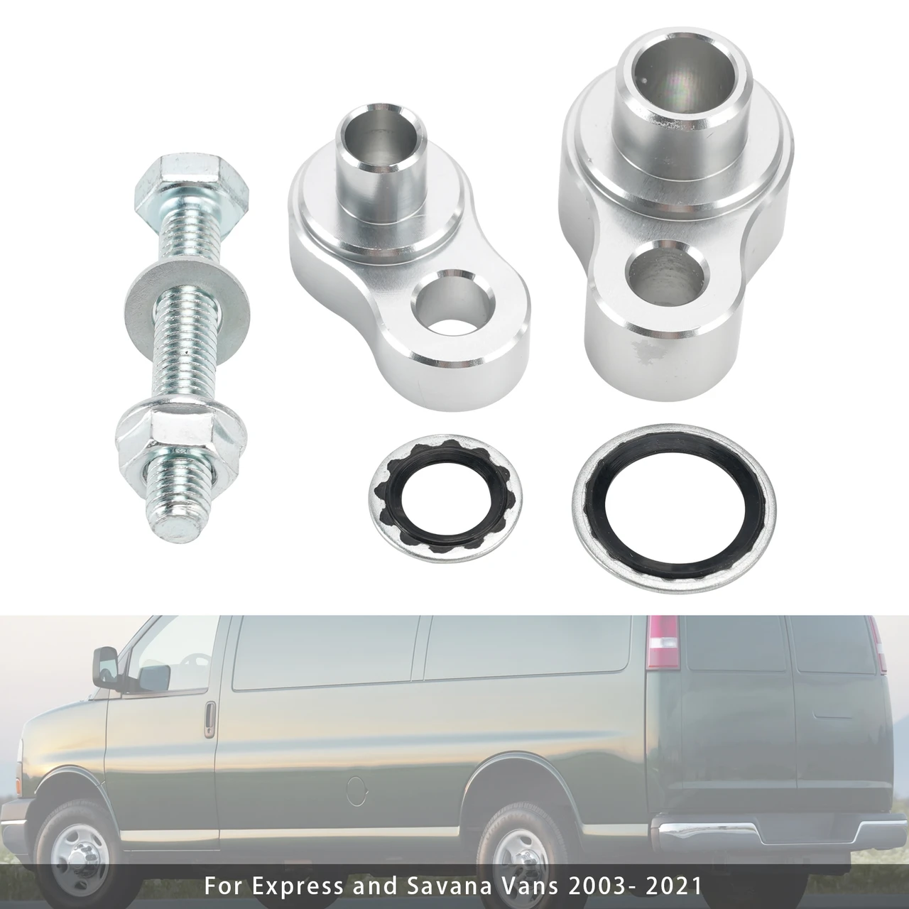 Rear AC Block Off Kit For Chevy Express GMC Savana 2003-2021