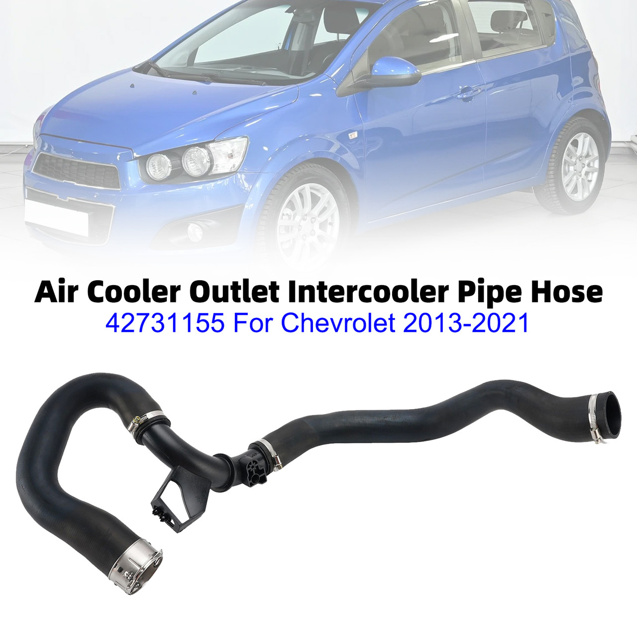 Air Cooler Outlet Intercooler Pipe Hose 42731155 For Chevrolet 2013-2021