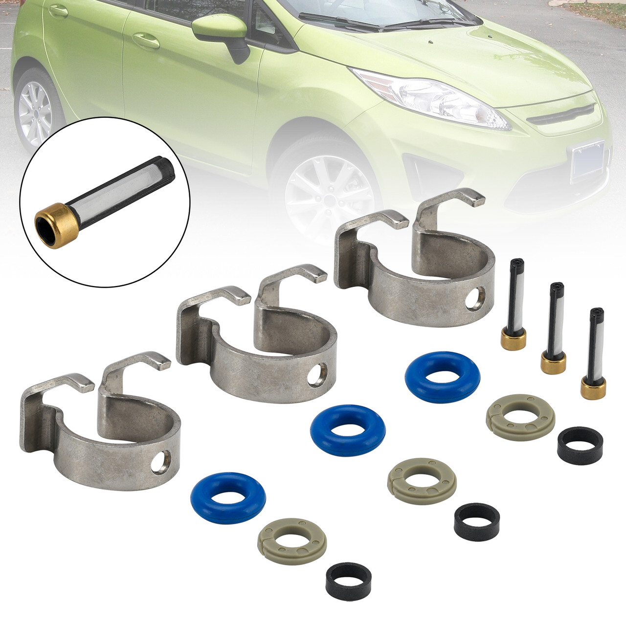 Fuel Injector Seal O-Ring 0261500556 Fit Ford B-Max 2012-2025 C-Max 2012-2019