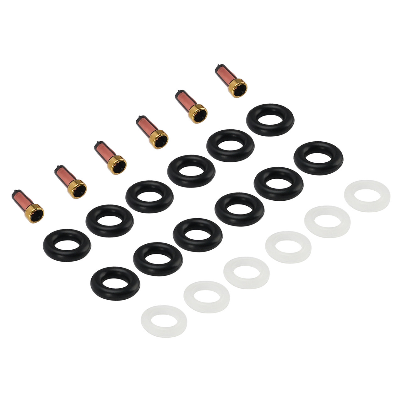 Fuel Injector Seal O-Ring 0280150158 For Ford Mondeo Mk III 2.5 V6 2000-2007