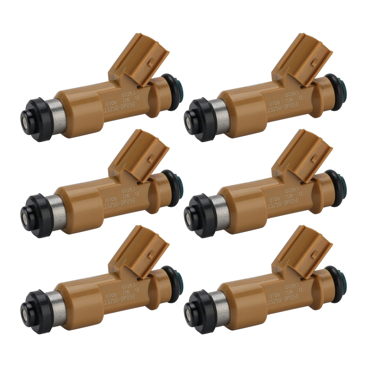 6Pcs Fuel Injector For Toyota 4REIZ GRX12 GRS18 2005-2010 23250-0P050