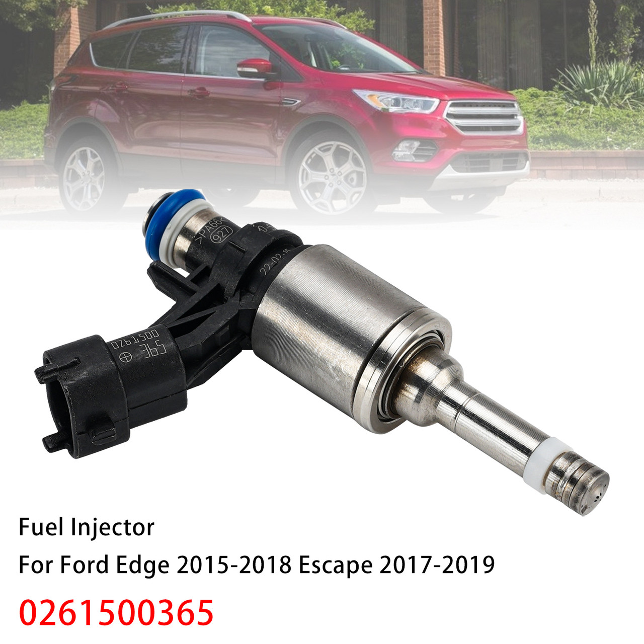 1Pcs Fuel Injector For Ford Edge 2015-2018 Escape 2017-2019 0261500365