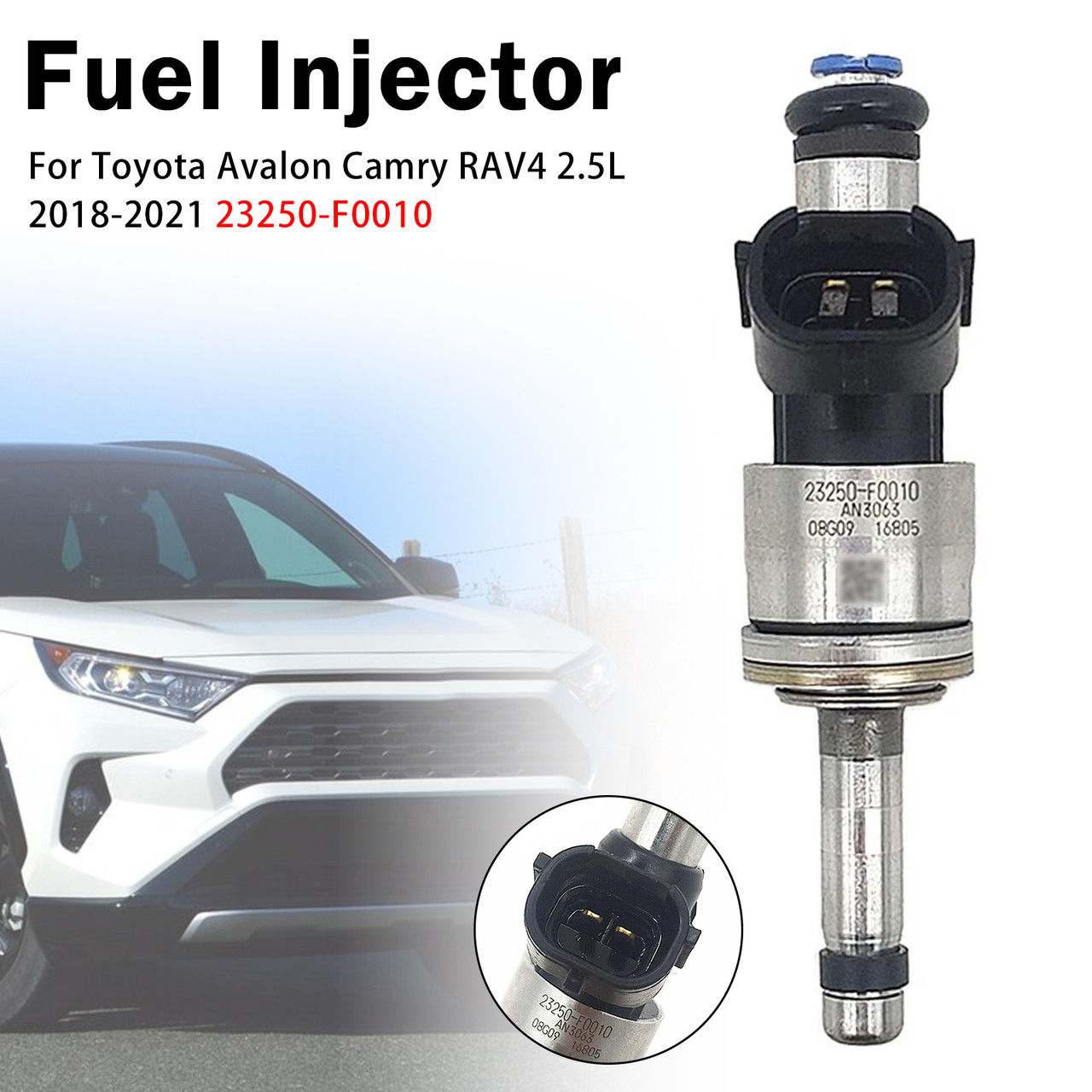 1Pcs Fuel Injector For Toyota Avalon Camry RAV4 2.5L 2018-2021 23250-F0010