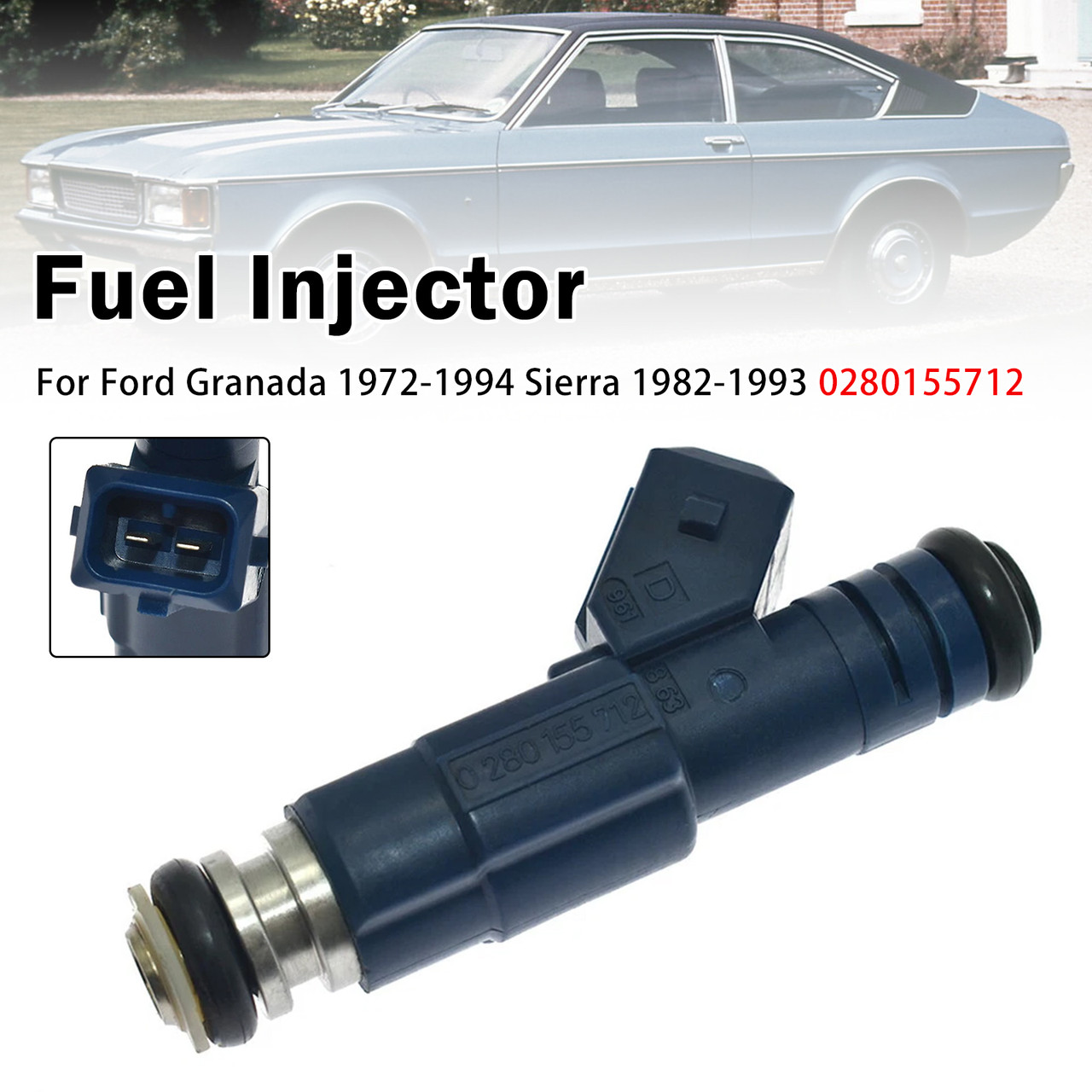 1Pcs Fuel Injector For Ford Granada 1972-1994 Sierra 1982-1993 0280155712