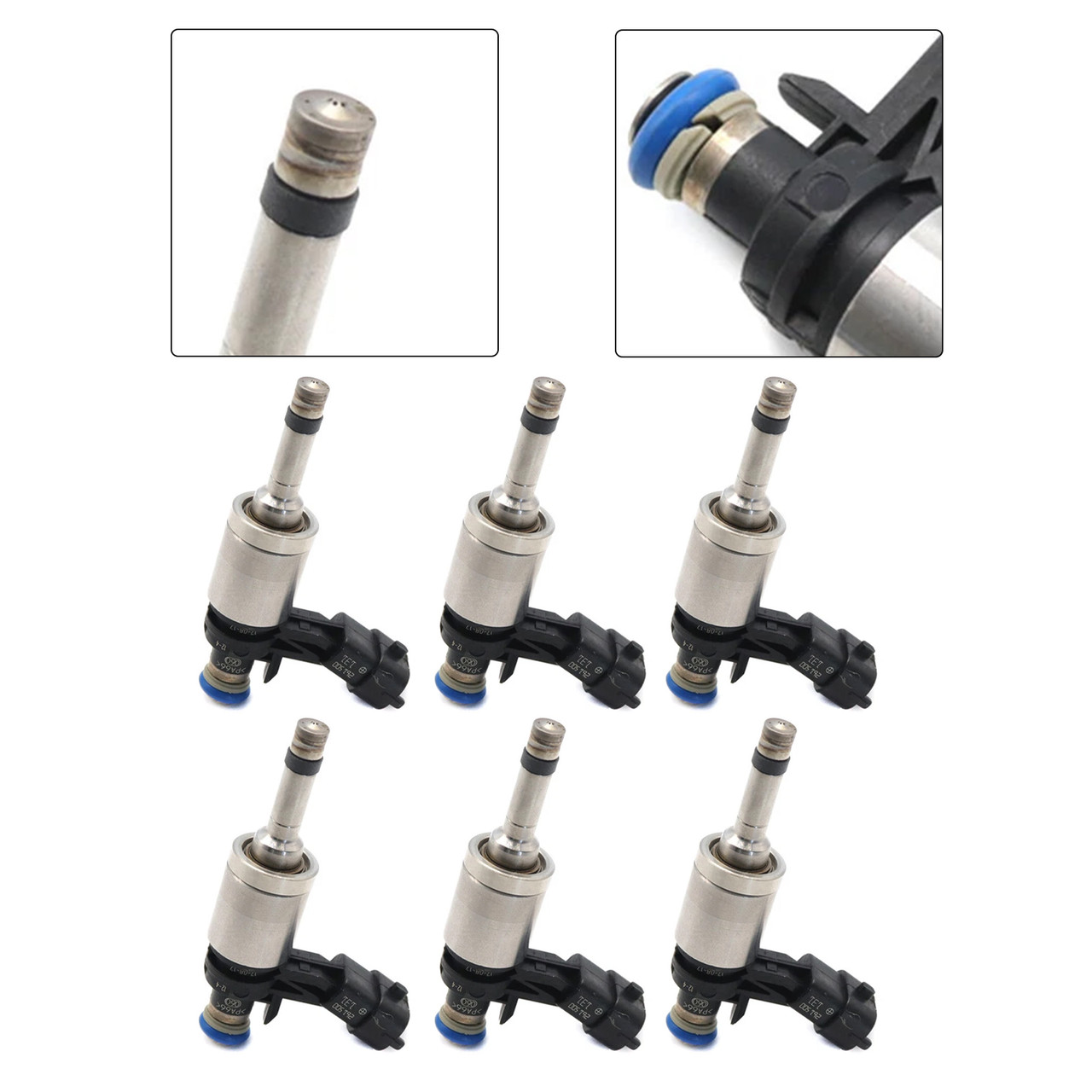 6Pcs Fuel Injector For Chevrolet Traverse 3.6L V6 2012-2017 0261500131