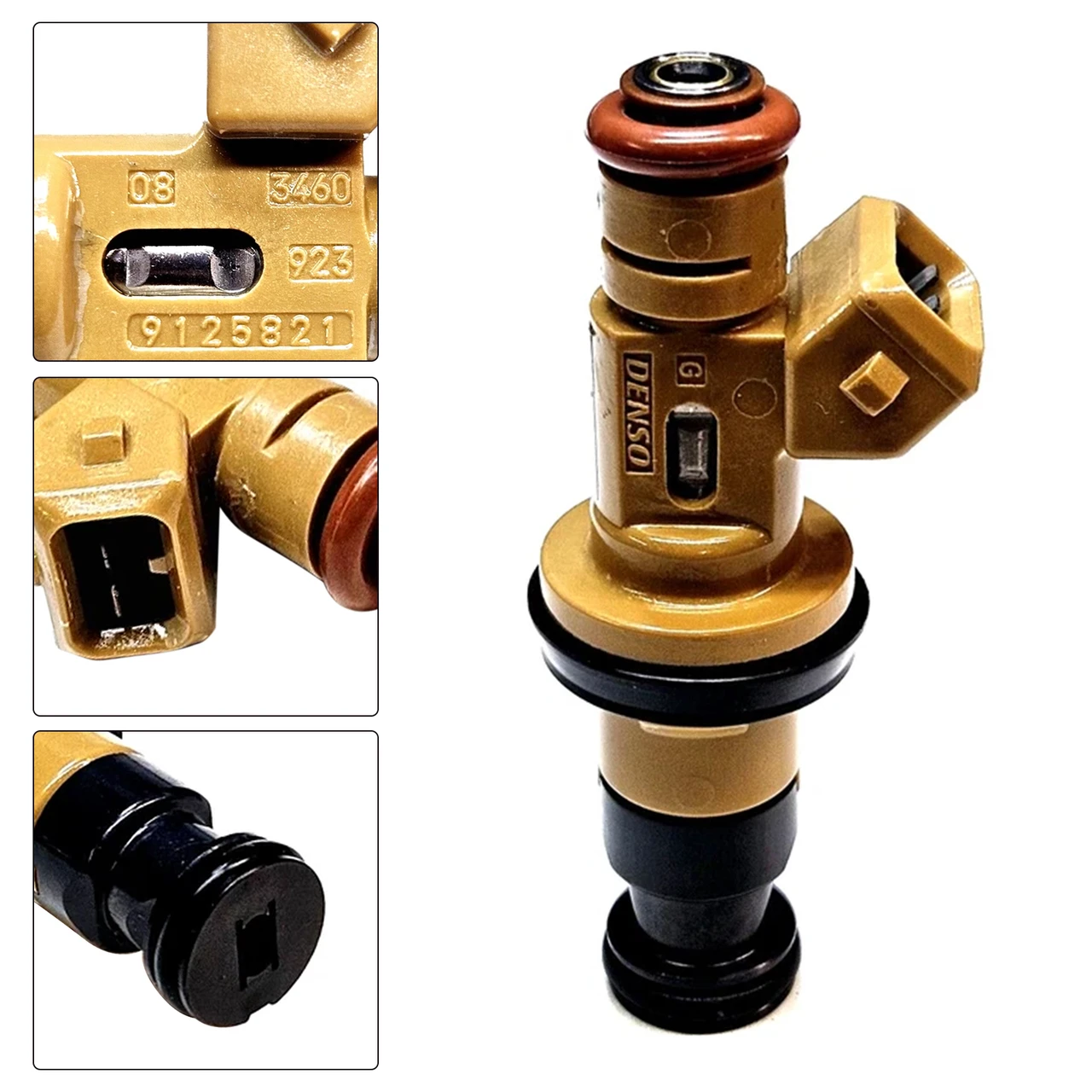 1Pcs Fuel Injector For Volvo S70 V70 2.4L L5 1999 9125821 195500-3460
