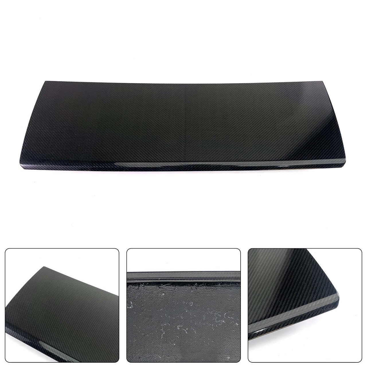 Carbon Fiber Rear Roof Spoiler Protective Board Fit Benz W463A W464 2019-2023