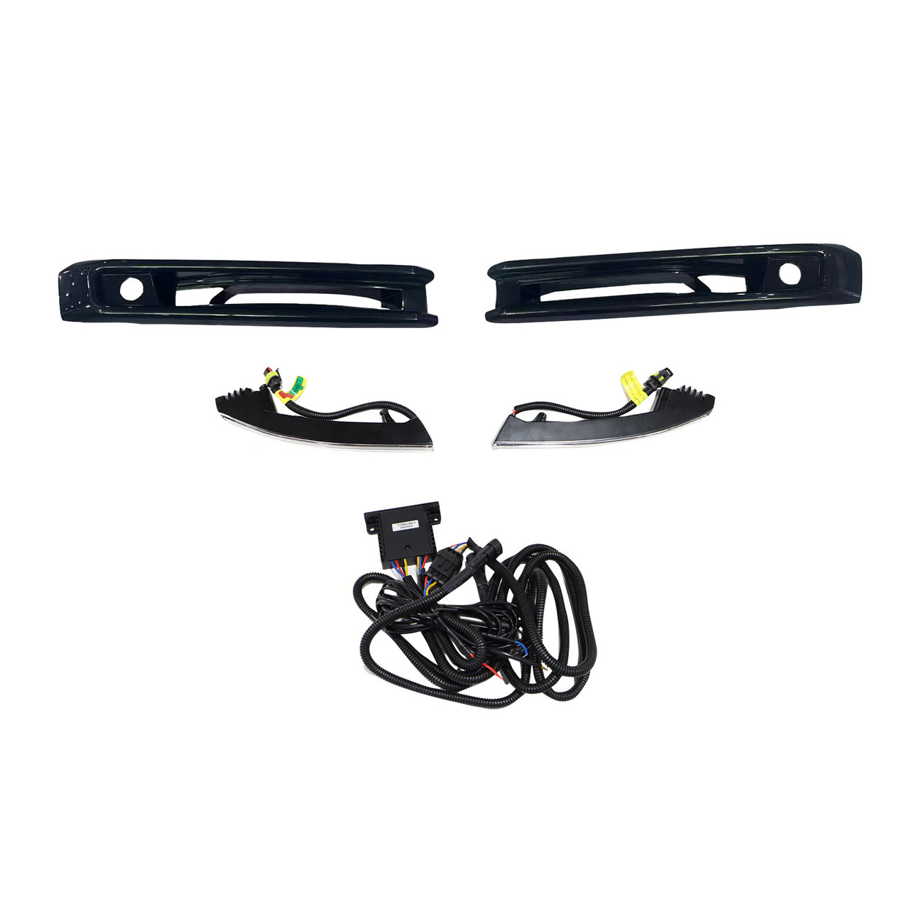 Front Bumper Fog Lights Frame Fit Mercedes G-Class W464 W463A G63 2019+