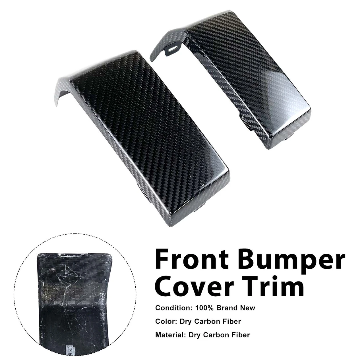 Carbon Fiber Front Bumper Cover Fit Mercedes Benz G-Class W464 W463A 2019-2023