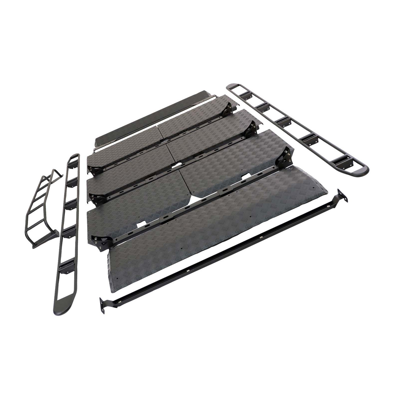 Roof Rack Rail Cross Bar Luggage Fit Benz G Class W463A W464 With Ladder