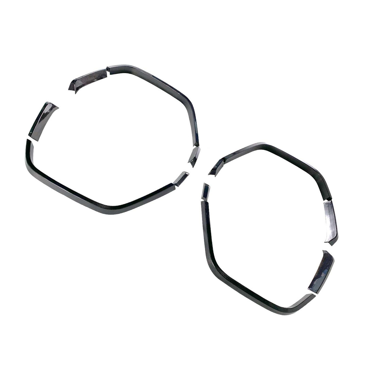 Dry Carbon Front Rear Wheel Arches Fit Mercedes Benz W464 B900 2019-2023 Wide
