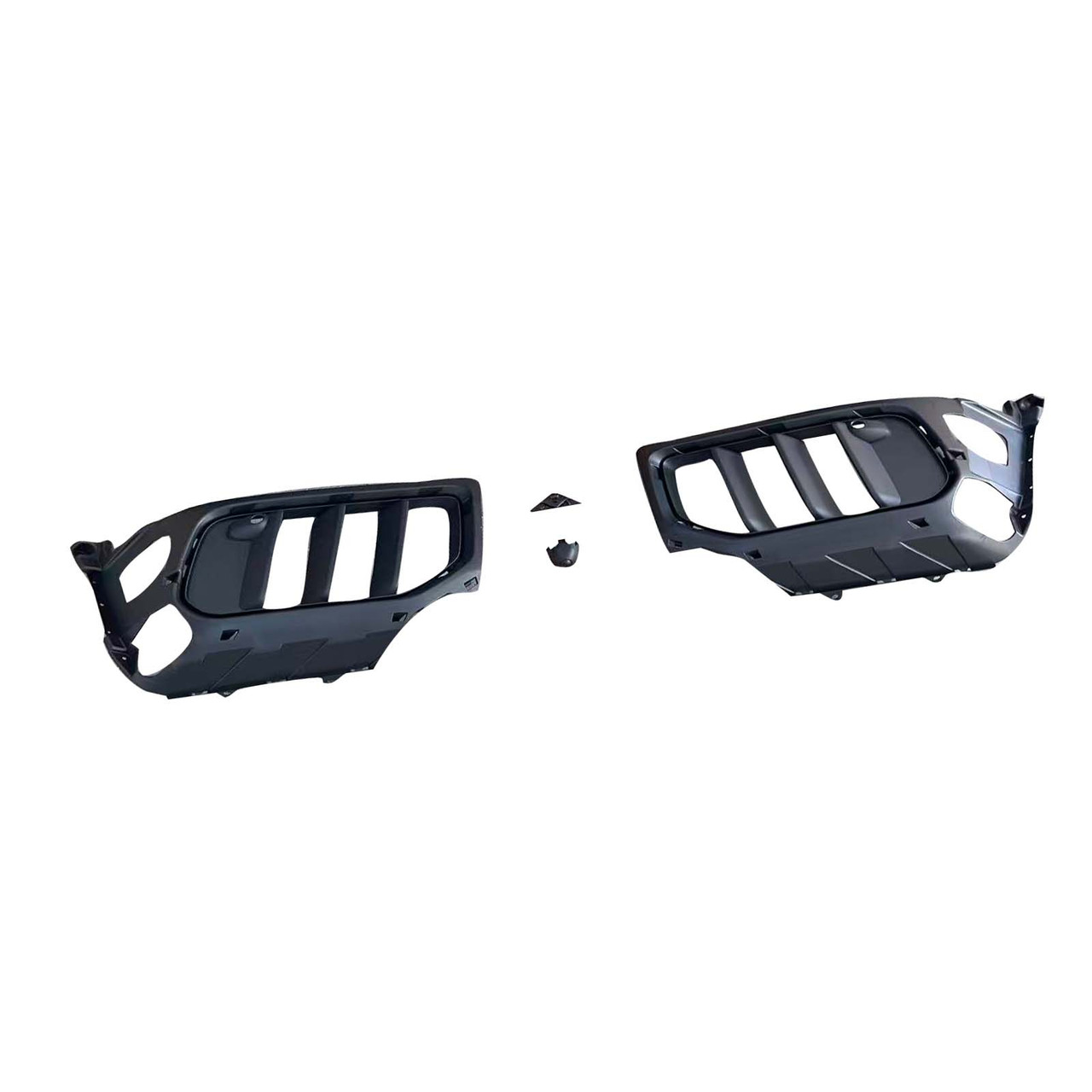 W465 Style Front Bumper Insert Vents Fit Mercedes Benz W464 G63 2019-2023
