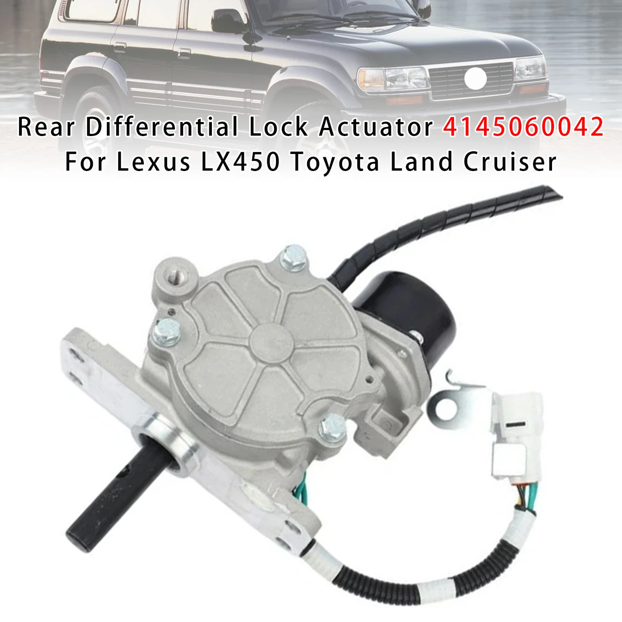 Rear Differential Lock Actuator 4145060042 For Lexus LX450 Land Cruiser