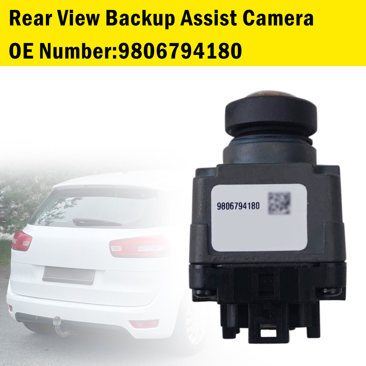 Rear View Backup Assist Camera 9806794180 For Citroen C4 Picasso II