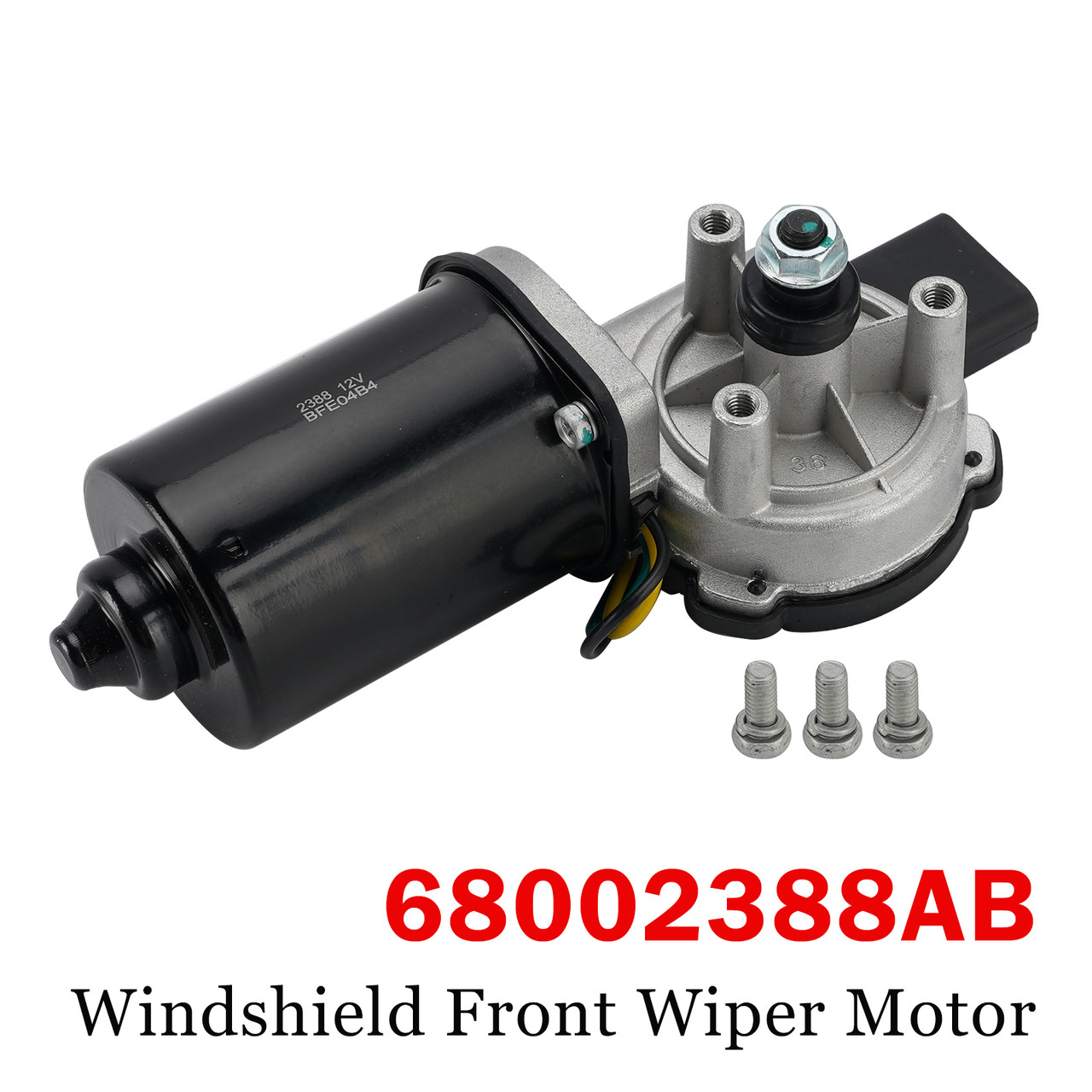 Windshield Front Wiper Motor for Jeep Wrangler JK 2007-2018 68002388AB