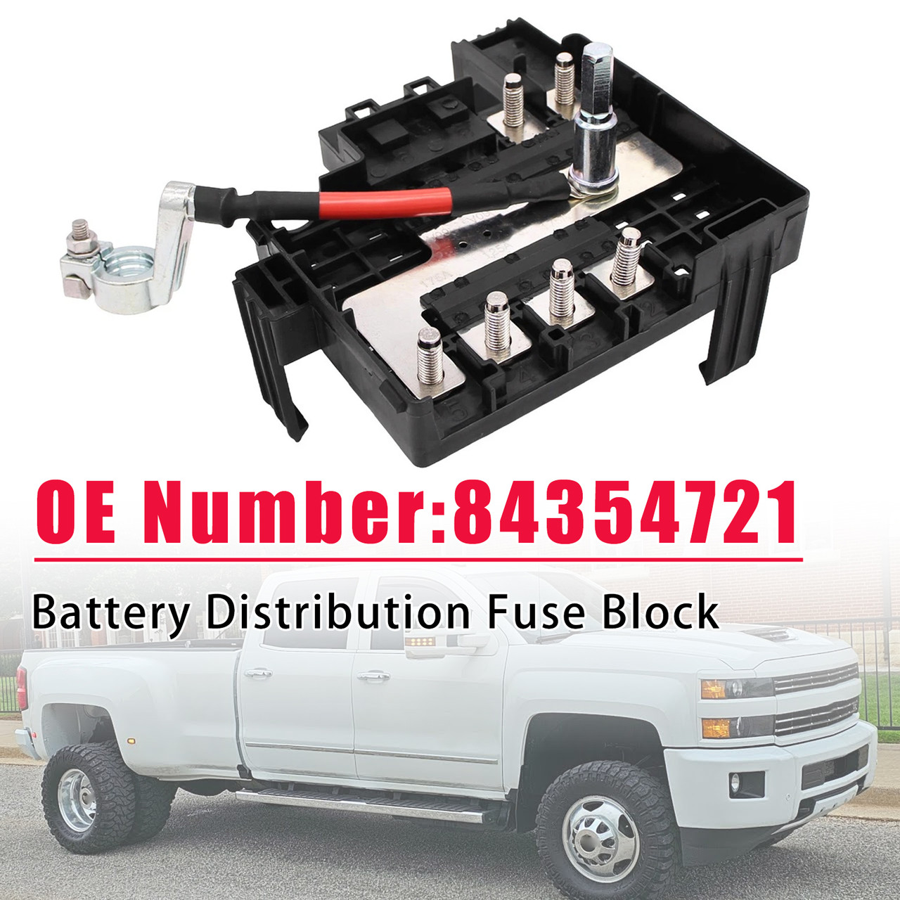 Battery Distribution Fuse 84354721 For Chevy Silverado 2500 HD 3500 HD 2019