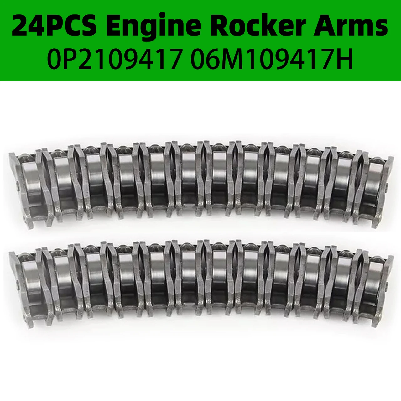 24PCS Engine Rocker Arms for Audi 3.0L V6 2018-2024 0P2109417 06M109417H