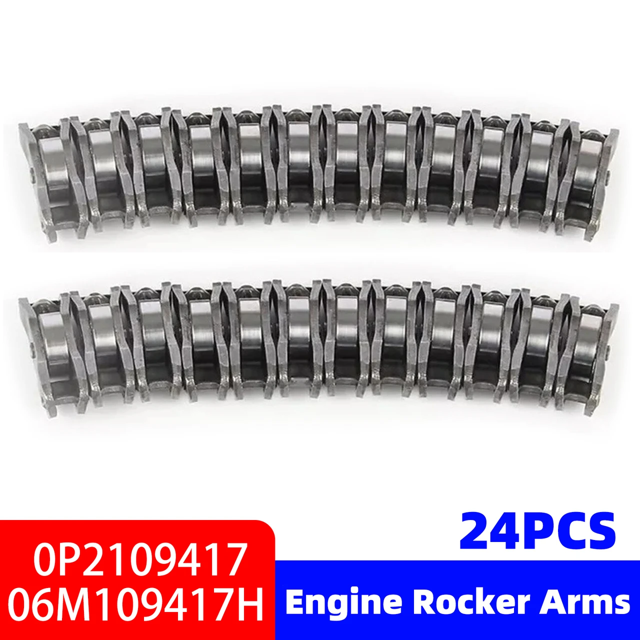 24PCS Engine Rocker Arms for Audi 3.0L V6 2018-2024 0P2109417 06M109417H