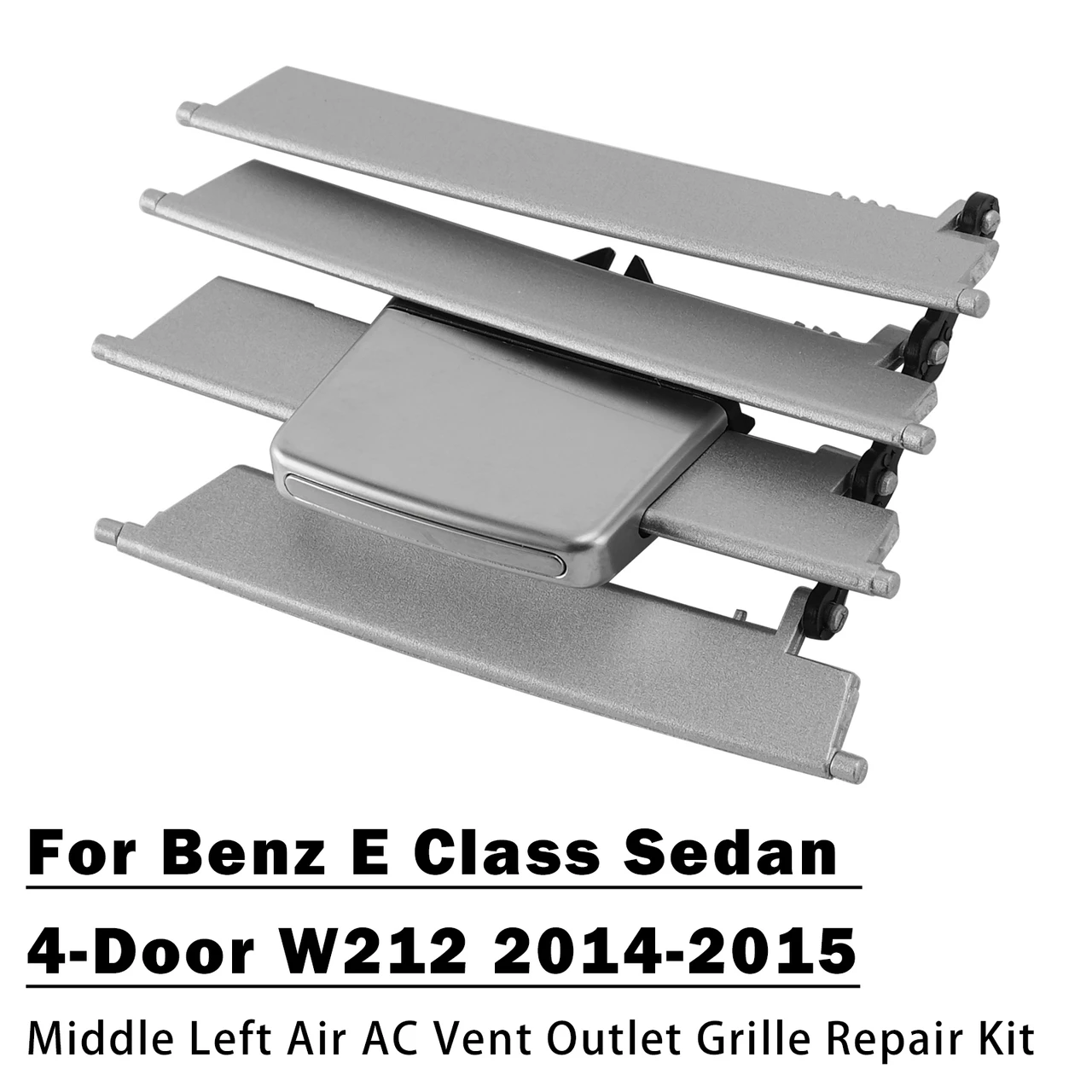 Middle Left Air AC Vent Outlet Grille Repair Kit For Benz E Class W212 2014-2015