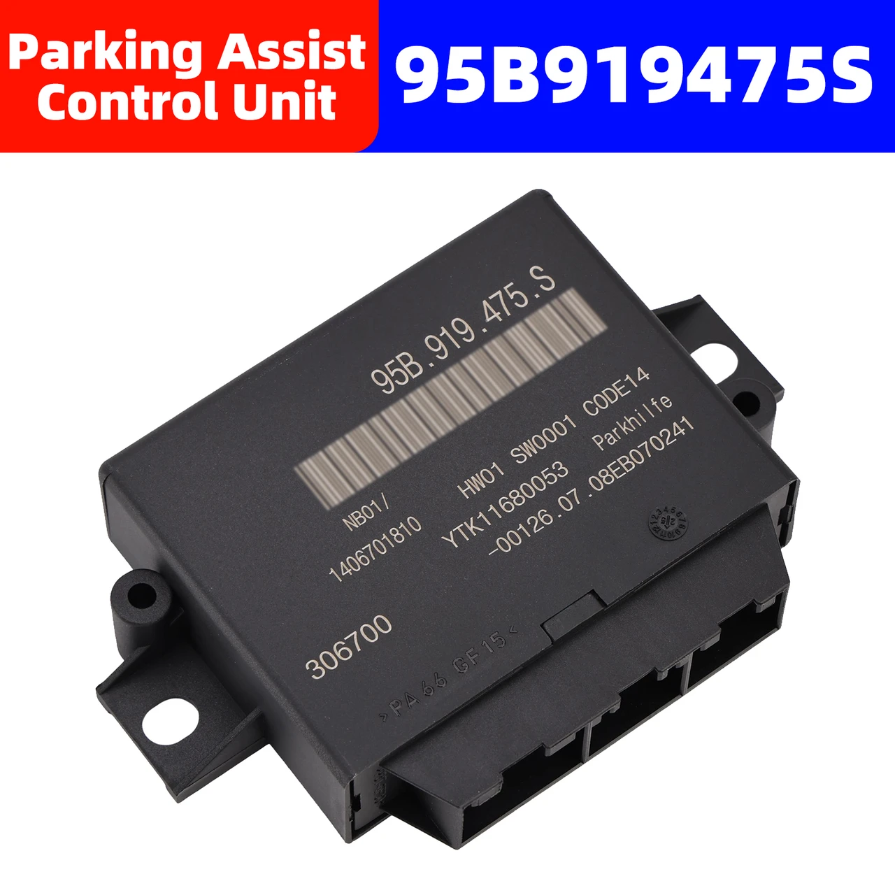 Parking Aid Park Assist Control Module 95B919475S for Porsche Macan 2021