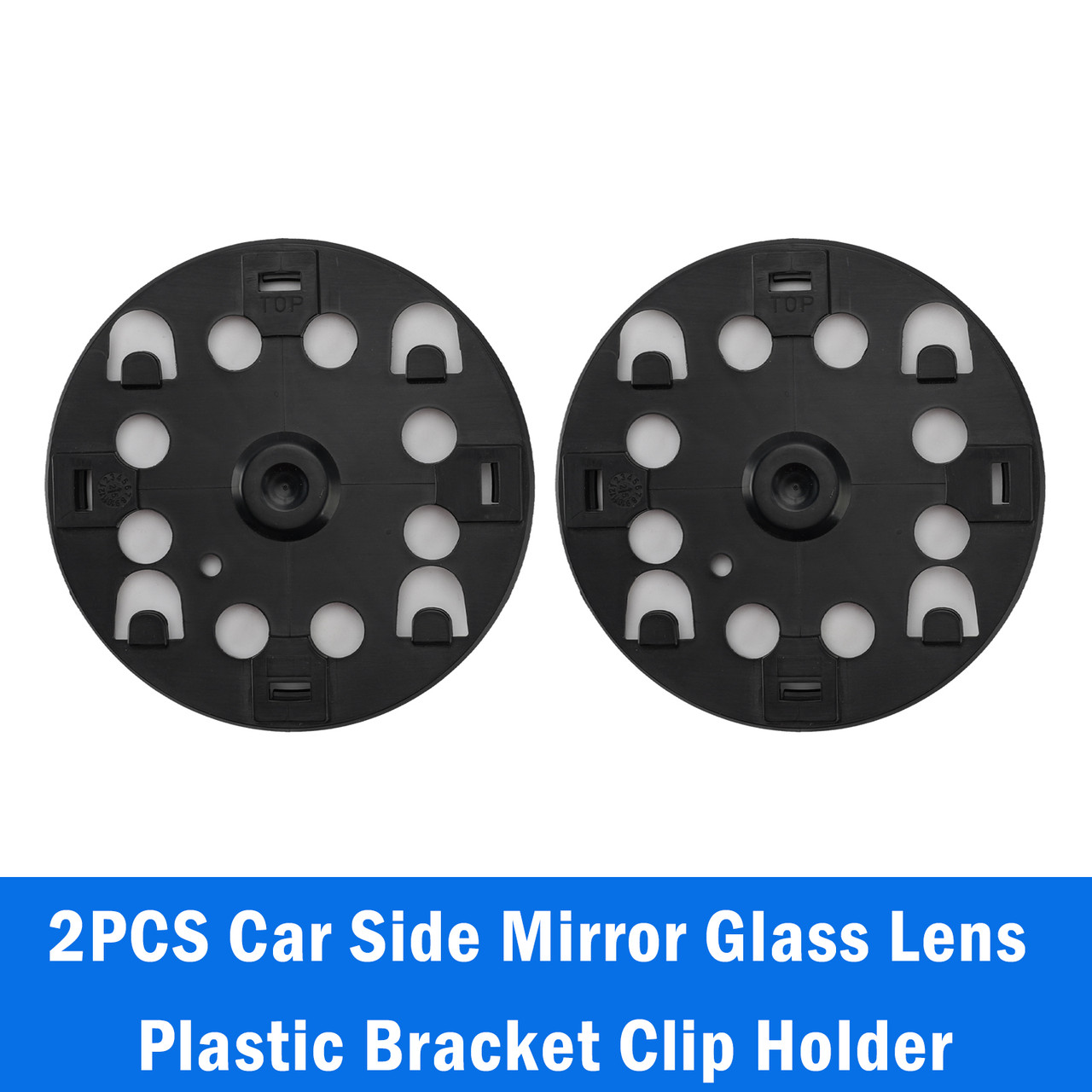 2PCS Car Side Mirror Glass Lens Plastic Bracket Clip Holder for BMW for Toyota