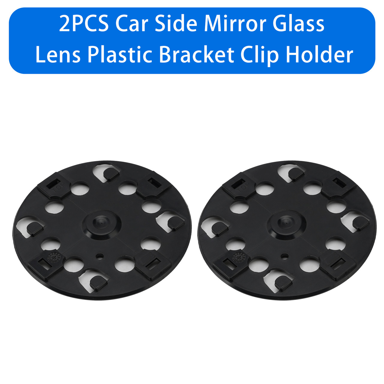 2PCS Car Side Mirror Glass Lens Plastic Bracket Clip Holder for BMW for Toyota