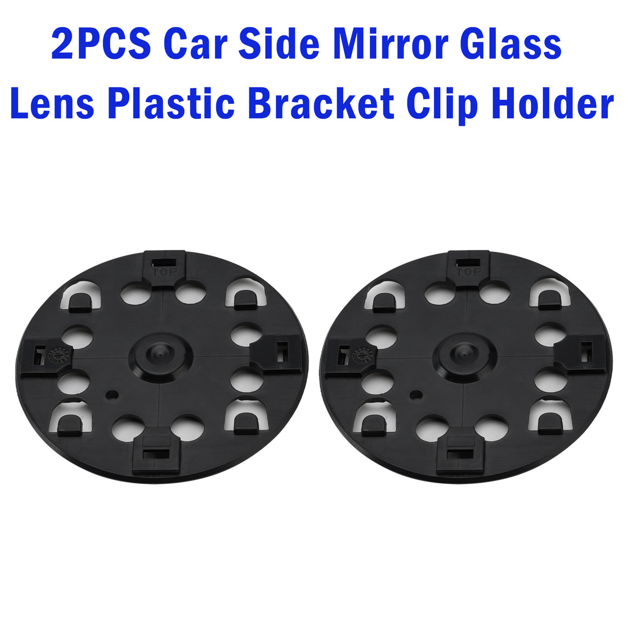 2PCS Car Side Mirror Glass Lens Plastic Bracket Clip Holder for BMW for Toyota