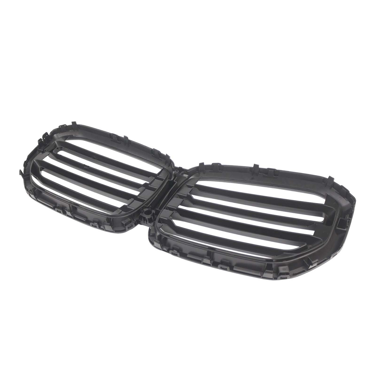 Sport Style Front Kidney Grille Grill Fit BMW X5 G05 2019-2022 Gloss Black