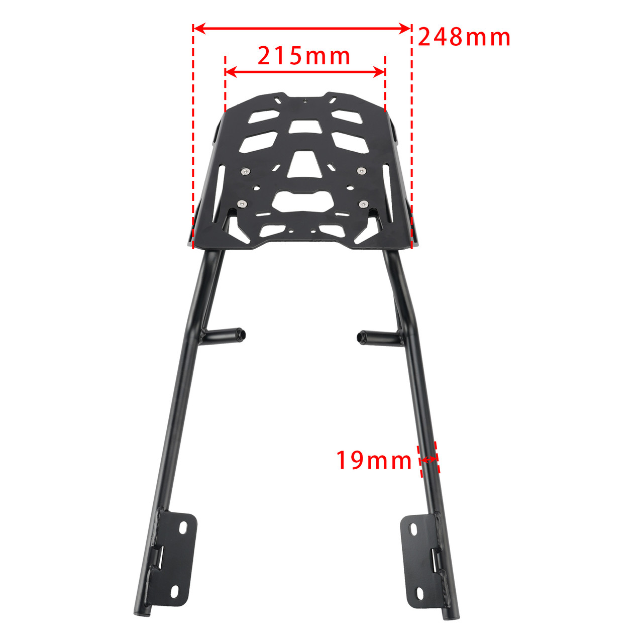 Black Luggage Rack Cargo Rear Carrier For Yamaha Tracer 700 / GT 2016-2020
