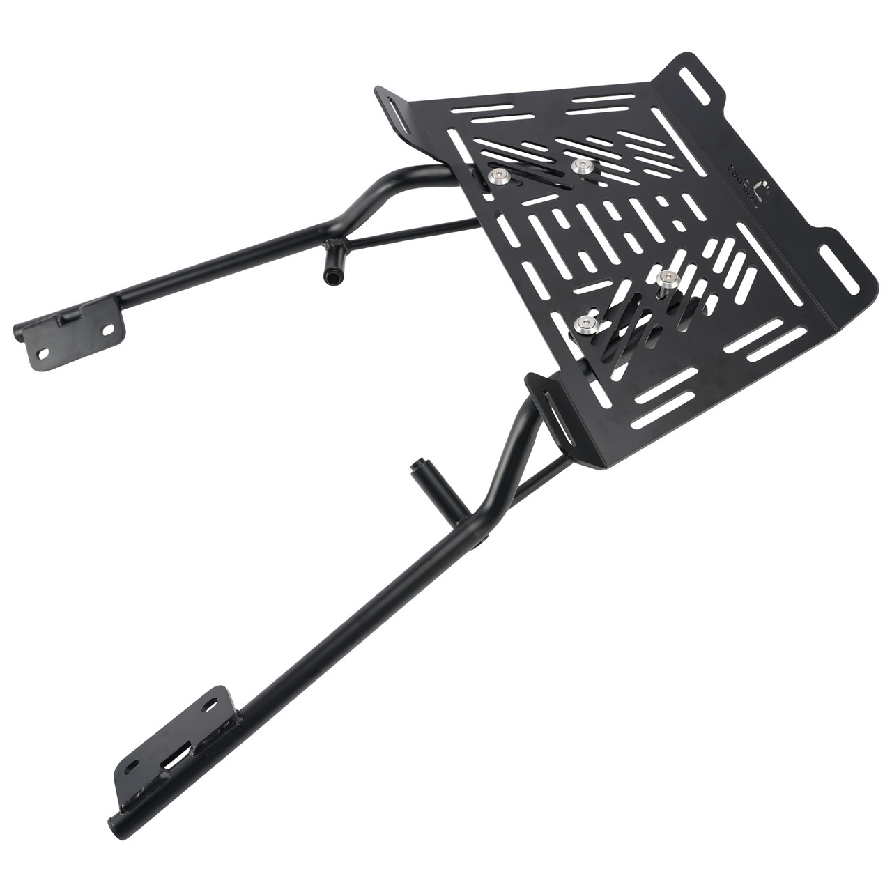 Black Rear Luggage Rack Enlargement Plate For Yamaha Tracer 700 / GT 2016-2020