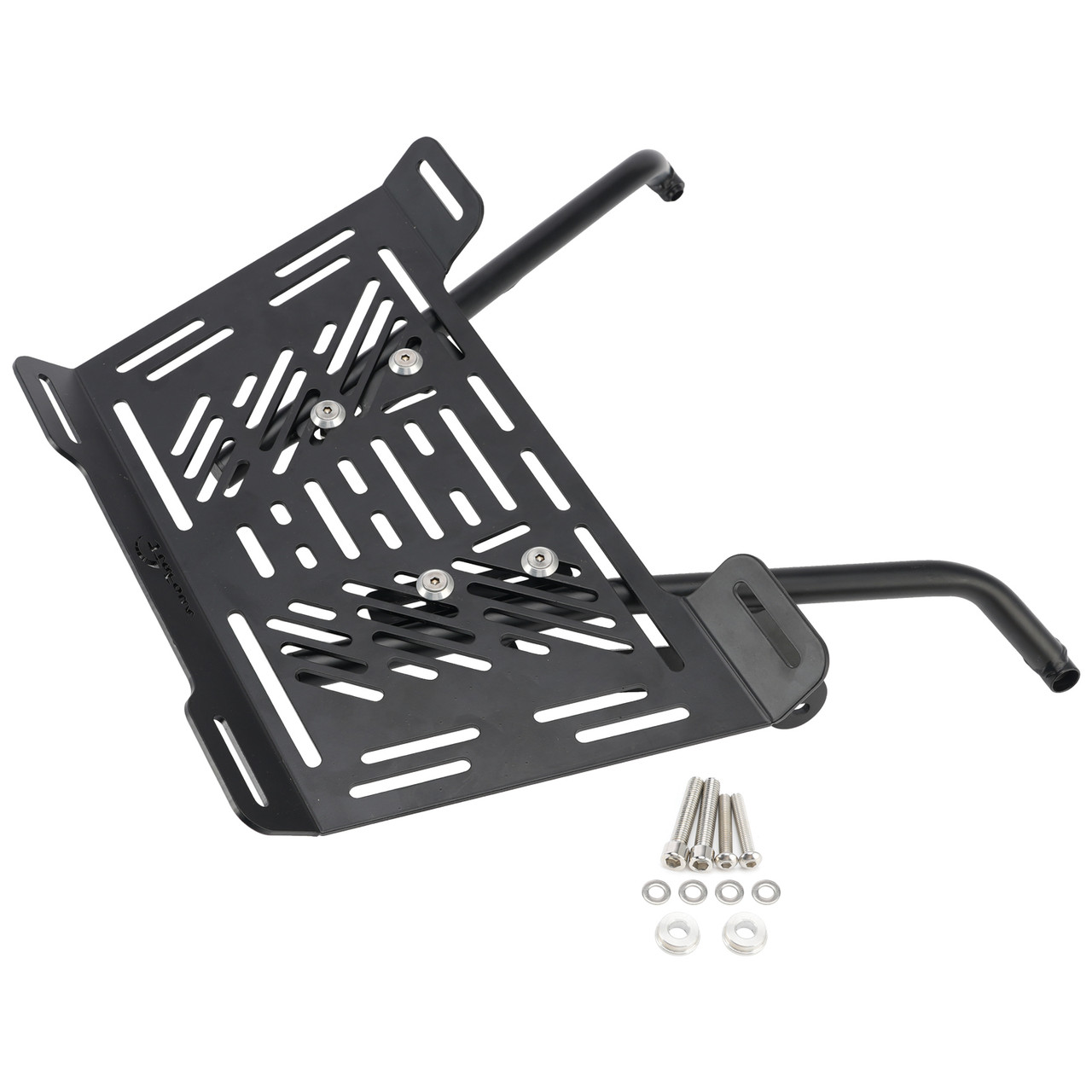 Black Rear Luggage Rack Enlargement Plate For Aprilia Tuareg 660 2022-2025