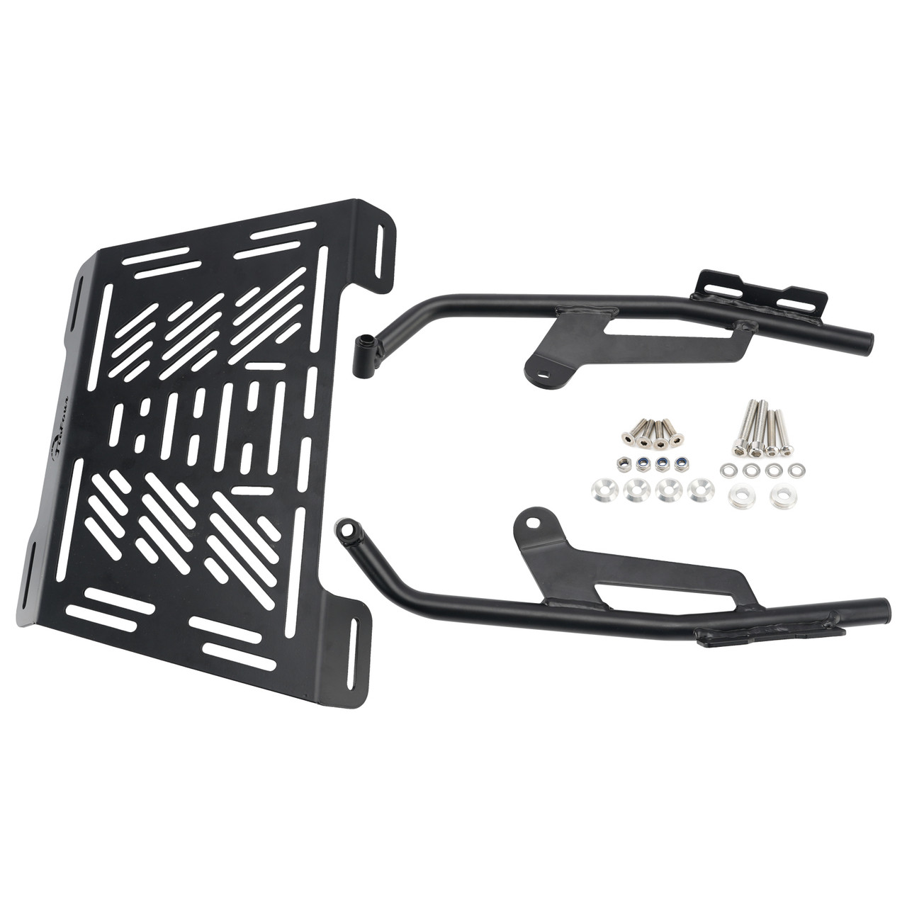 Black Rear Luggage Rack Enlargement Plate For Aprilia Tuareg 660 2022-2025