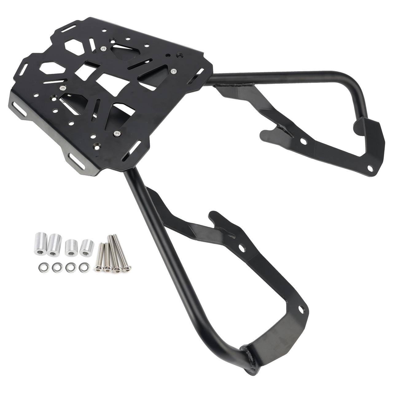 Black Rear Luggage Cargo Rack For Tiger Sport 660 2022 2023 2024 2025