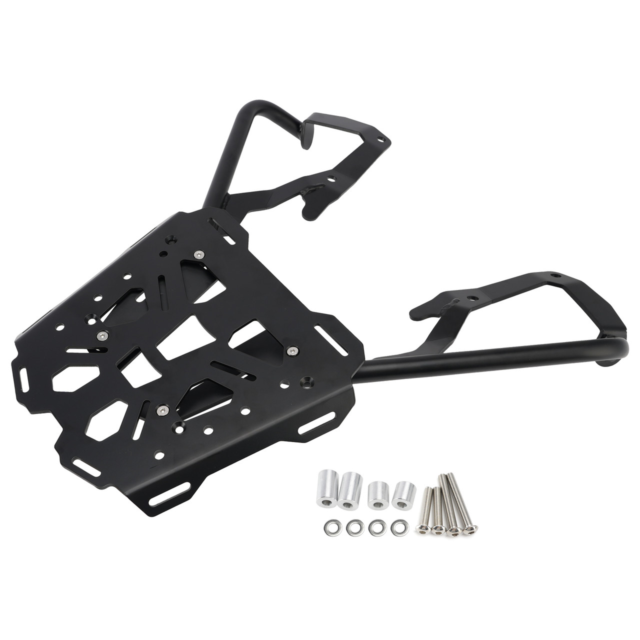 Black Rear Luggage Cargo Rack For Tiger Sport 660 2022 2023 2024 2025