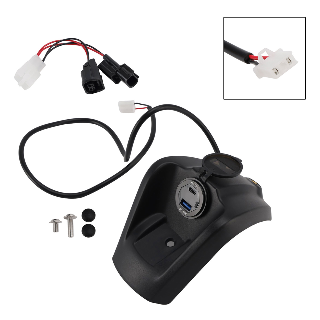 Quick Charge Socket 45W/18W Pd&Qc  For Honda Ns150Gx 24-25