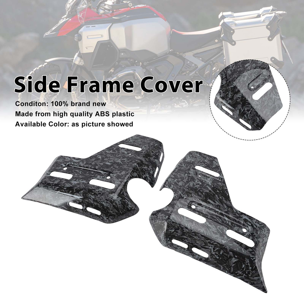 Side Frame Panel Fairings Cover For BMW R1300GS ADV 2025-2026 Forge