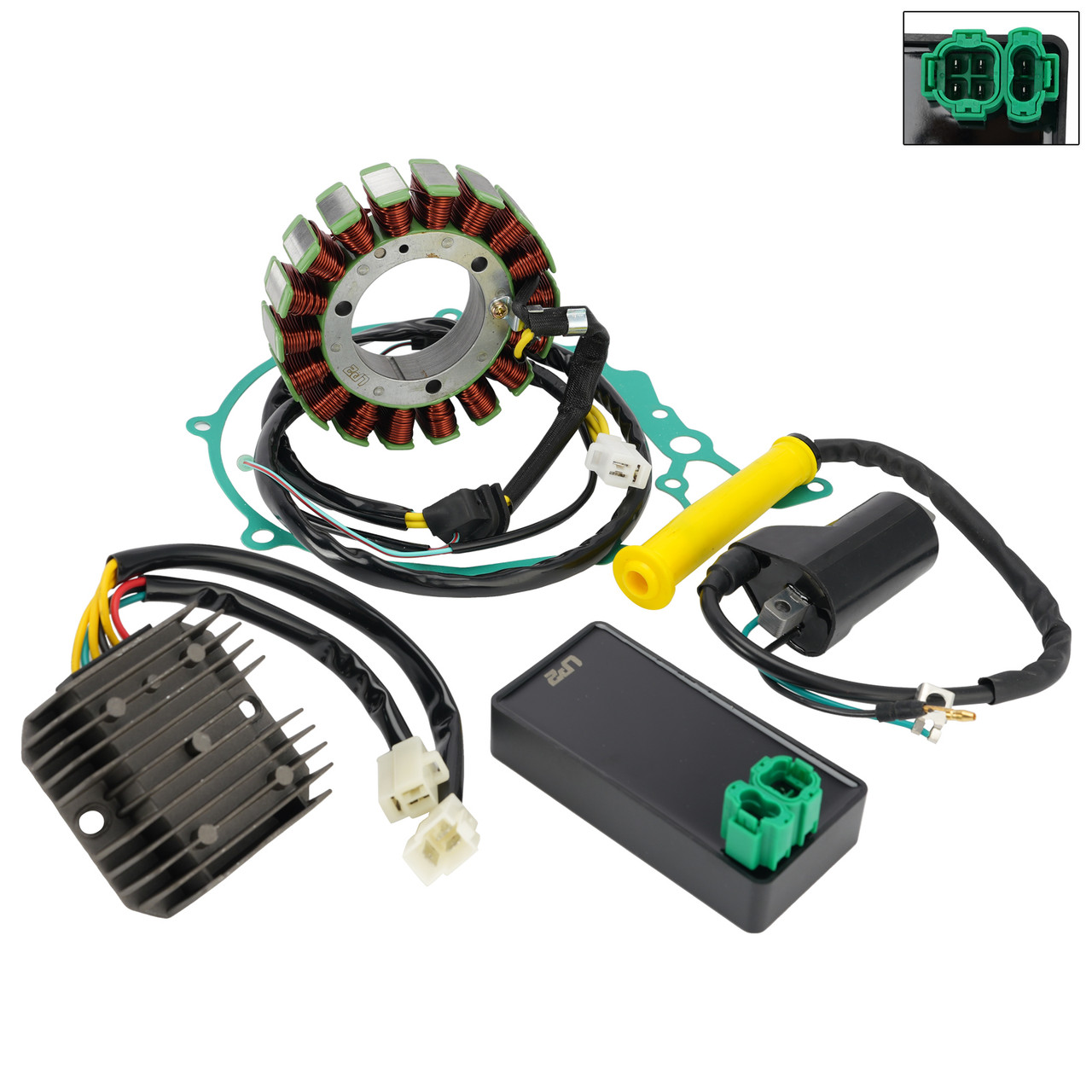 Stator Regulator CDI Box Ignition Coil Gasket For Honda NX650 Dominator 1988-89